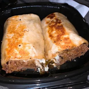 West Philly cheesesteak born but braised