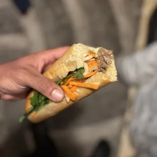 10. Lemongrass Beef Sandwich