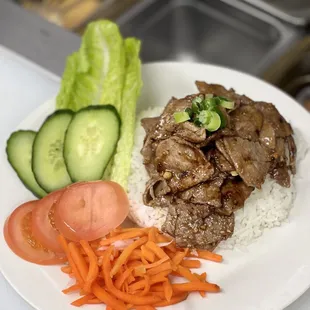 steak, food
