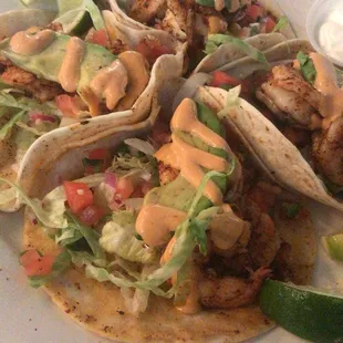 Cajun Shrimp Tacos