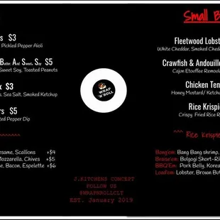 Sides are portioned fairly. Lobster Mac and Cheese as well as Crawfish &amp; andouille hush puppies are delicious