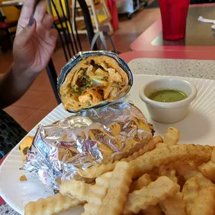 Paneer Tikka Wrap