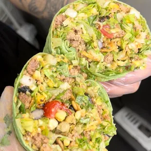 Taco Salad Wrap