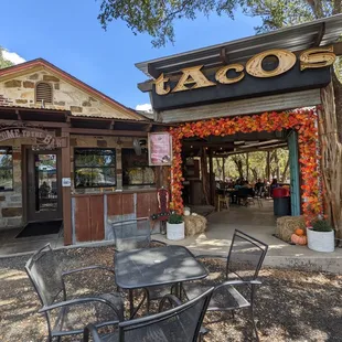 Outside of restaurant