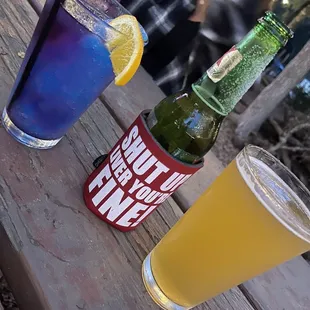 Blue Hawaiian, dos, mongo beer