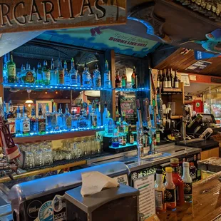 Well-stocked bar, if you like that sort of thing