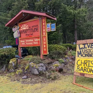 Large and conspicuous signage (very much appreciated!)