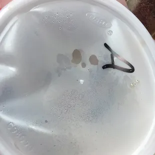 Wonder what could possibly melt this lid. Oh, the microwave of course!