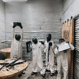 After smashing photo group.