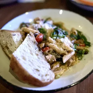 Fresh Rigatoni Cajun Pasta - not that great. Lacked flavor.