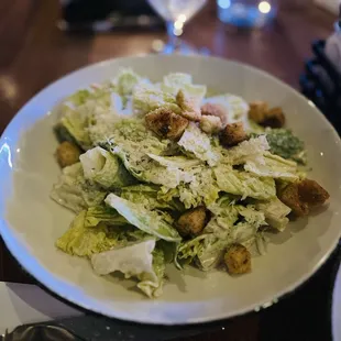 Caesar Salad - yummy.