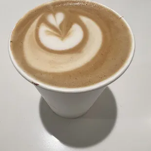 Oat milk latte