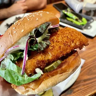 Crispy Cod Sandwich