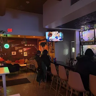 The bar