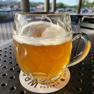 Schneider Weisse beer ($7.50)