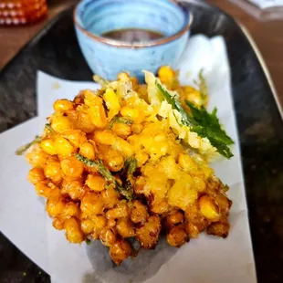 Corn Tempura Fritters
