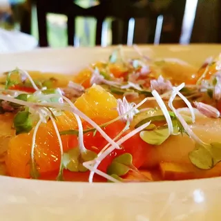 Spicy Scallop Carpaccio