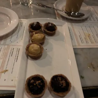 Trio of Walnut Tarts