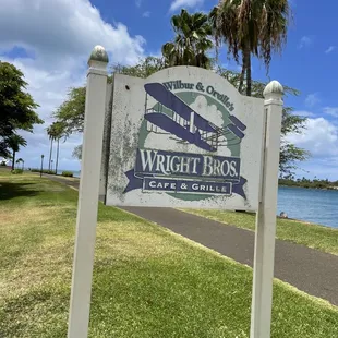 sign for wright bros