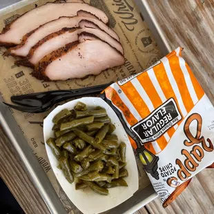 Turkey and green beans