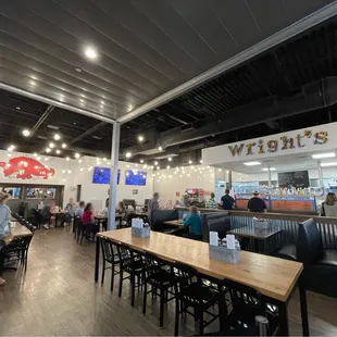 Interior dining area