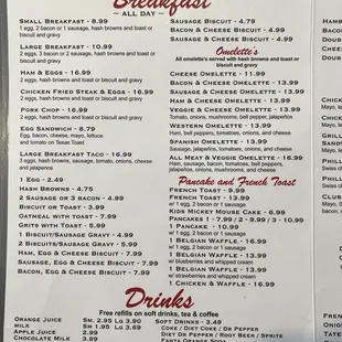 Breakfast/Drinks 04/04/2024