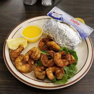 Flame Grilled Shrimp