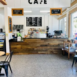 Adorable Organic cafe "Wright" inside haha :)