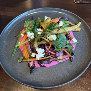 Carrots and cabbage