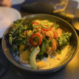 Shrimp and Avocado Small Plate