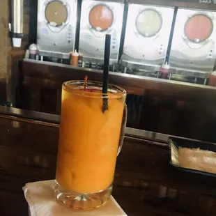 Frozen Peach Bellini