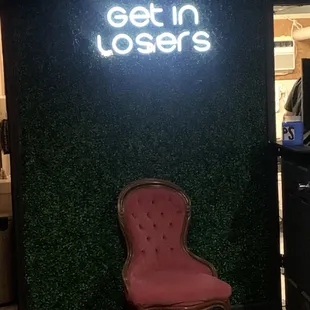 Photo spot Inside of the bar.kitchen to the right, rest room to the left