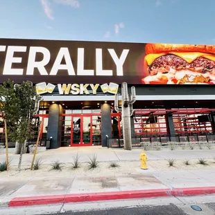 pizza, outside