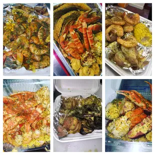 a collage of images of a variety of foods