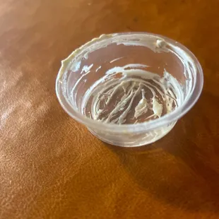 Tiny extra sour cream