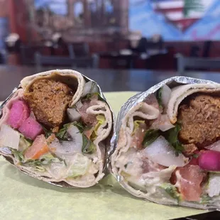 Vegan sausage sandwich