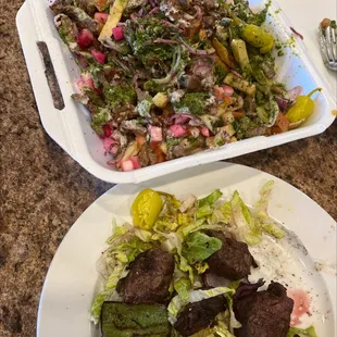 Beef Kabob Plate