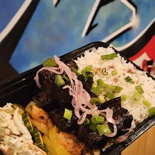 Pork belly bowl