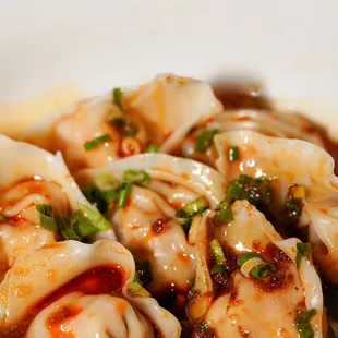Spicy Pork &amp; Shrimp Wontons