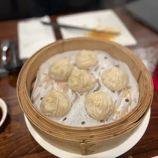 Dumplings filled with soup