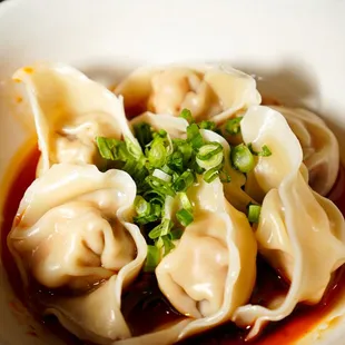 Spicy Pork &amp; Shrimp Wontons