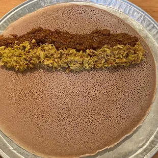 a chocolate dessert