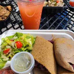 Their Seattle Restaurant Week lunch special! Only thing not pictured is the cookie but it was a chocolate chip.