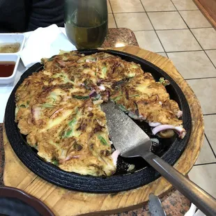 Seafood Pancake Chicken