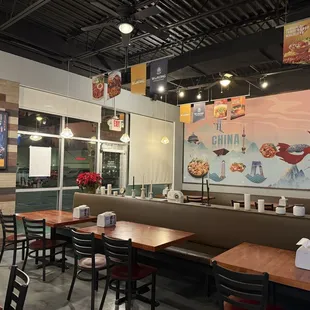 interior, sushi and sashimi