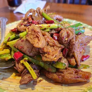 Fried Pork Intestines