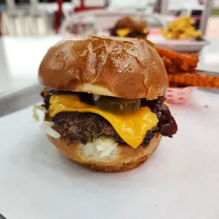 Wulf classic with jalapeño and bacon added