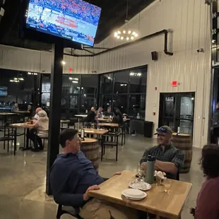 Indoor tasting room