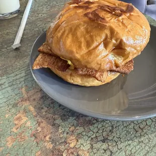 Bacon pimento sandwich