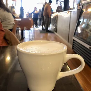 Cappuccino in main dinning room